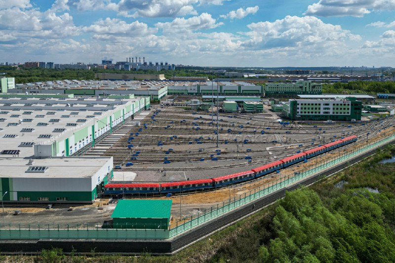 В Москве введено в эксплуатацию новое электродепо «Южное» на Замоскворецкой линии метро