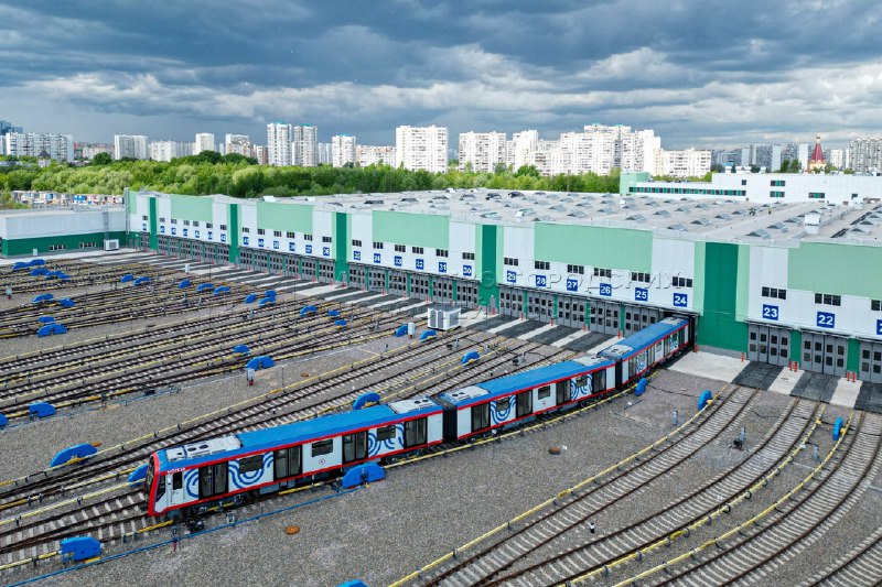 В Москве введено в эксплуатацию новое электродепо «Южное» на Замоскворецкой линии метро