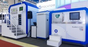 Росатом представил крупногабаритный российский 3D-принтер для металла