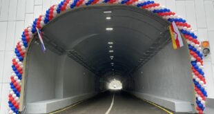 Открытие модернизированного транспортного тоннеля в высокогорной Дигории Северной Осетии