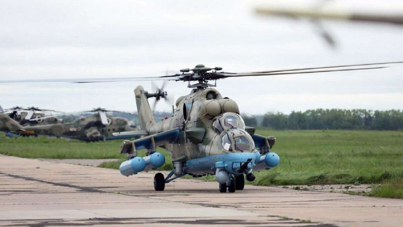 Поступление новых вертолетов Ми-35М в вооружённые силы Беларуси