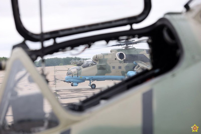 Поступление новых вертолетов Ми-35М в вооружённые силы Беларуси
