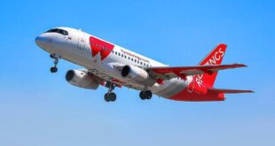 Первый полет российского регионального самолета SSJ-100 в лето 2025 года
