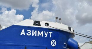 В Астрахани завершено строительство нового химовоза-танкера проекта 00216М