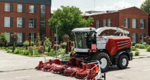 Представлен самый мощный российский кормоуборочный комбайн F 2750