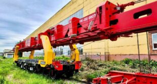 Кран УК-25/28СП от АО «Калугапутьмаш» для ОАО «РЖД»