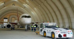 Открытие новой линейной станции техобслуживания SSJ-100