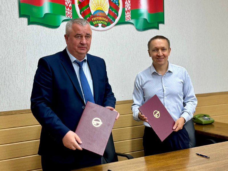 Подписание договора на поставку колесных пар между Группой ПТК и Гомельским ВСЗ