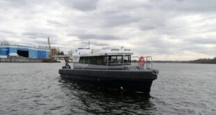 Новый патрульный катер ПК-1200 с системой РЭБ
