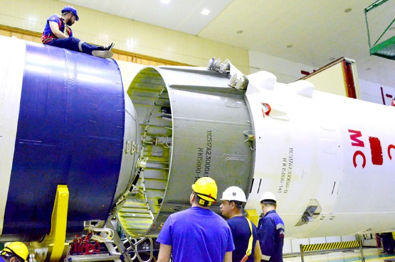 Запуск грузового корабля «Прогресс МС-31» с материалами для космических экспериментов
