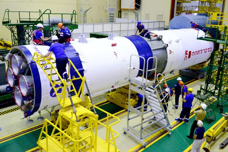 Запуск грузового корабля «Прогресс МС-31» с материалами для космических экспериментов