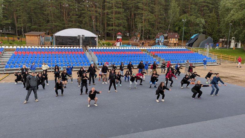 Инженеры будущего: утренняя тренировка с Сергеем Сахненко