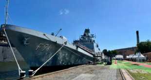 ОСК передала ВМС Индии фрегат Tamal