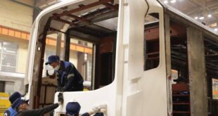 Начало производства кузова вагона метро для Новосибирска на заводе ТМХ