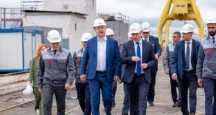 Посещение генерального директора ОСК Амурского судостроительного завода