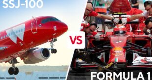 Сравнение SSJ-100 и гоночной «Формулы-1»