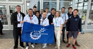 Встреча делегации Тамбовского отделения Союза машиностроителей России с куратором на форуме «Инженеры будущего»