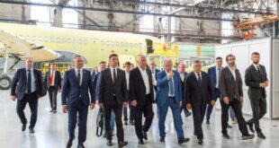 Визит Сергея Чемезова в Иркутский авиационный завод