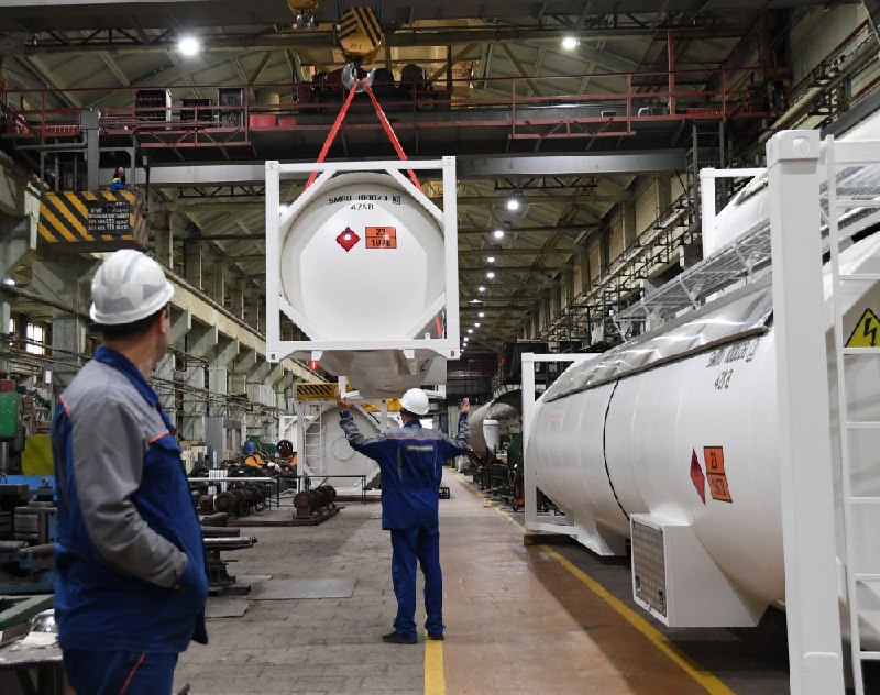Новые контейнеры-цистерны для сжиженных газов от Уралкриомаш