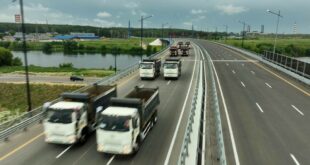 Открытие второго участка Южно-Лыткаринской автодороги в Подмосковье