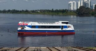ОСК спустила на воду катамаран «Габион»