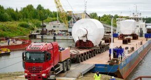 Доставка основного оборудования для энергоблока БРЕСТ-ОД-300 в Северск