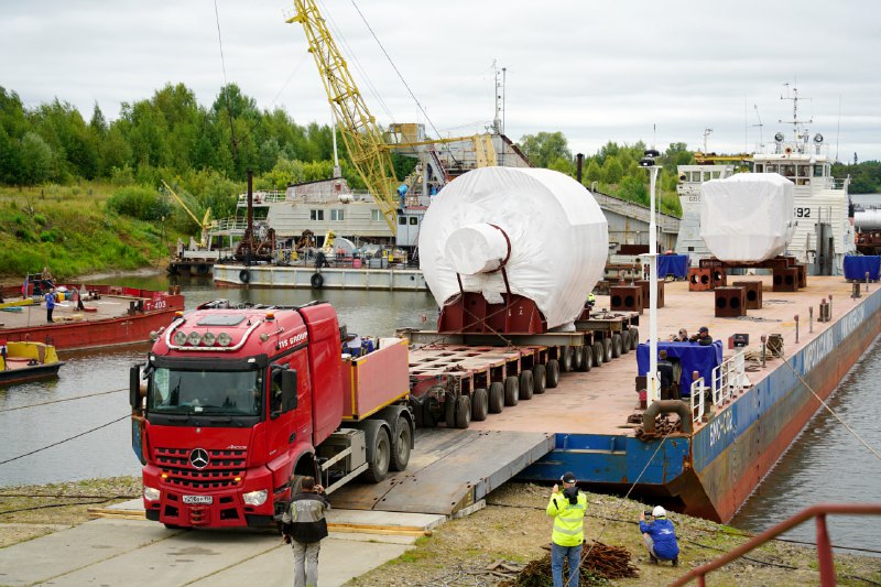 Доставка основного оборудования для энергоблока БРЕСТ-ОД-300 в Северск