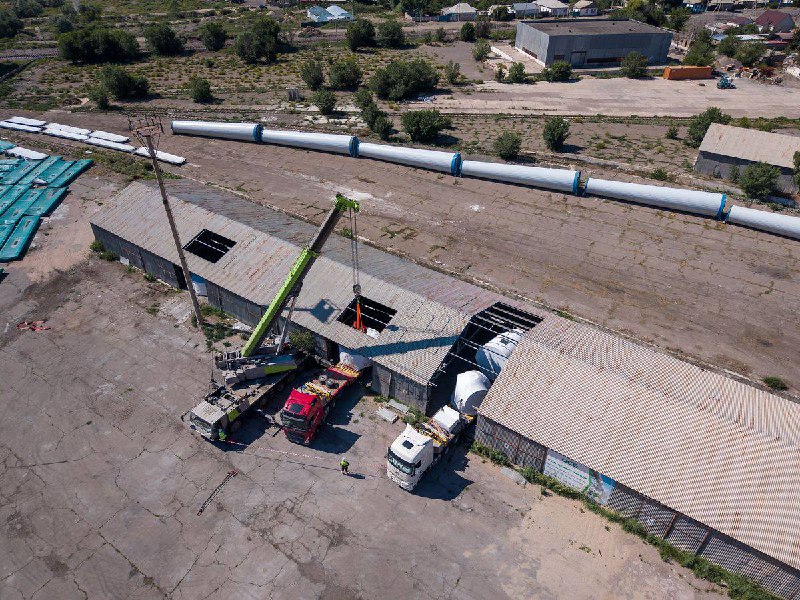 Поставка компонентов для ветропарка «Росатома» в Киргизию