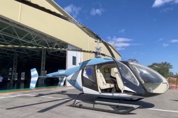 Первый вертолет АП-55 из Дагестана начал летные испытания Первый вертолет АП-55 из Дагестана начал летные испытания