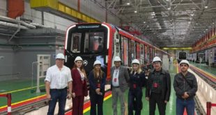 Посещение алжирской делегации завода Метровагонмаш