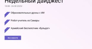 Обзор недели: новые технологии и проекты