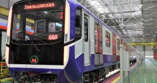 Поставка первого поезда метро для Новосибирска