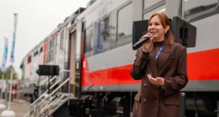 Презентация нового дизель-поезда ДП2Д
