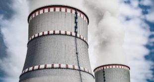 Защита башенной испарительной градирни первого энергоблока Ленинградской АЭС