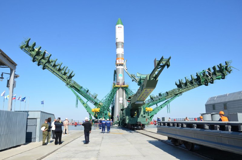 Запуск грузового корабля «Прогресс МС-32» на Байконуре