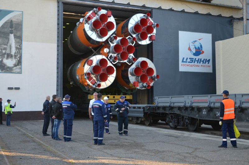 Запуск грузового корабля «Прогресс МС-32» на Байконуре