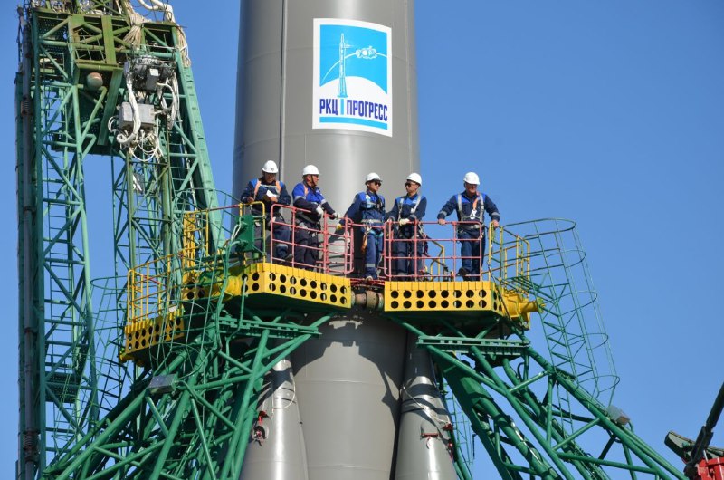 Запуск грузового корабля «Прогресс МС-32» на Байконуре