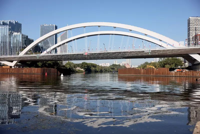 Новый мост через Москву-реку: соединение Шелепихинской набережной и Филевской поймы