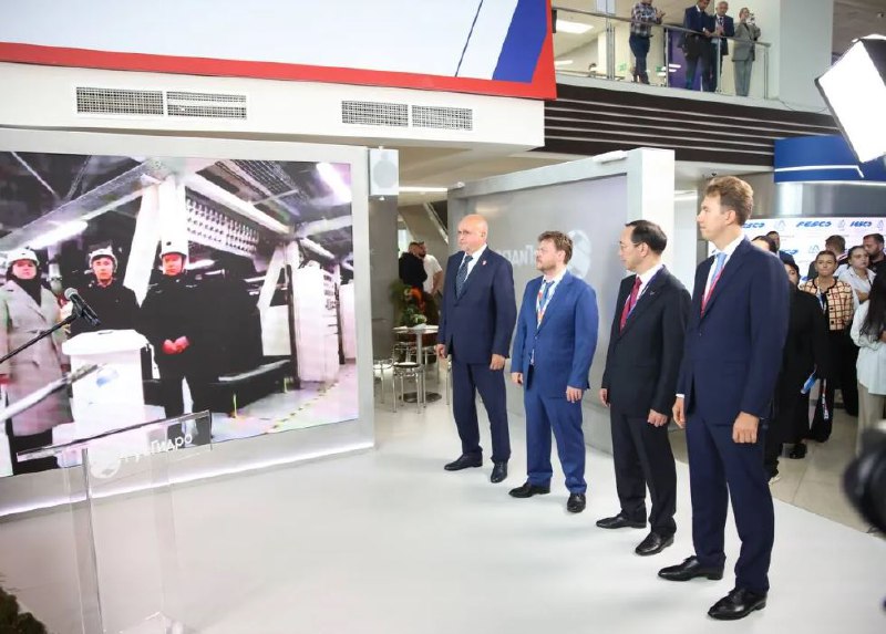 Запуск современного гибридного энергокомплекса в Черском