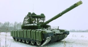 Шасси танка Т-80 для арктических условий