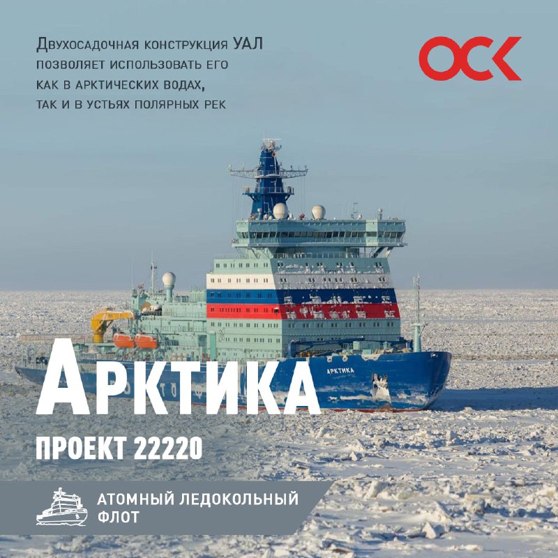 Презентация универсального атомного ледокола «Арктика» на выставке «Нева 2025»