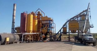 Запуск нового асфальтобетонного завода в Кировской области