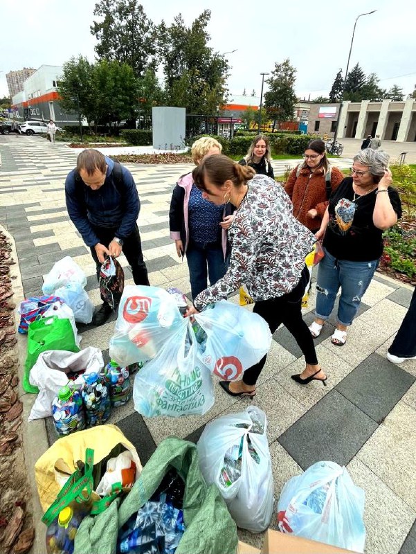 Акция «Эстафета добра»: экологическая инициатива работников