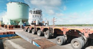 Доставка уникальной ловушки расплава на Ленинградскую АЭС-2