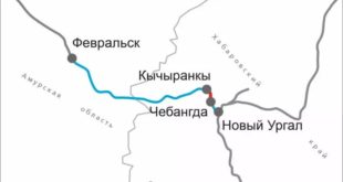 Запуск движения на новом участке БАМа
