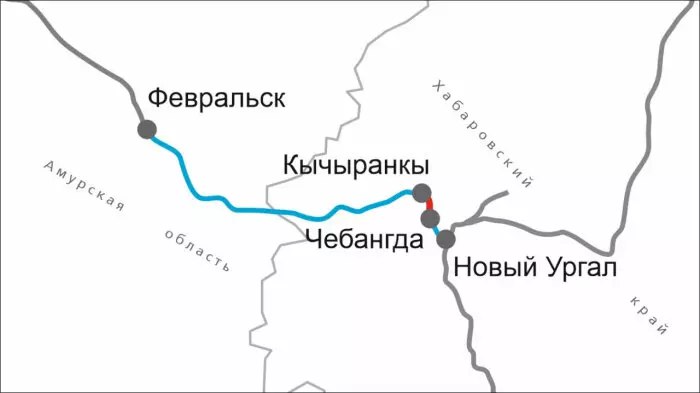 Запуск движения на новом участке БАМа