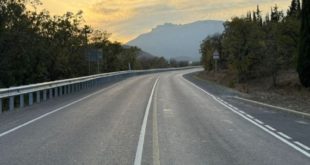 Ремонт трассы Алушта – Судак – Феодосия в Крыму завершён