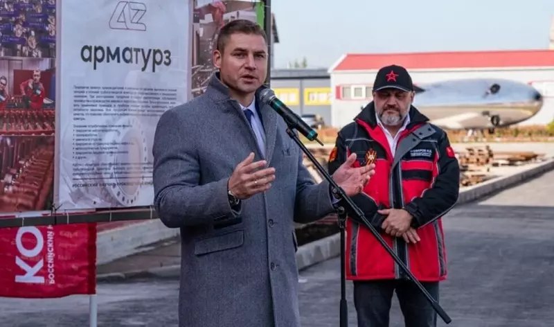 Открытие нового цеха по производству трубопроводной арматуры в Новгороде