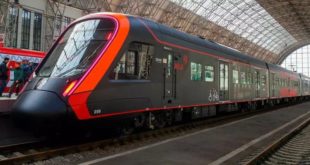 Запуск электропоезда «Иволга 4.0» на Киевском вокзале