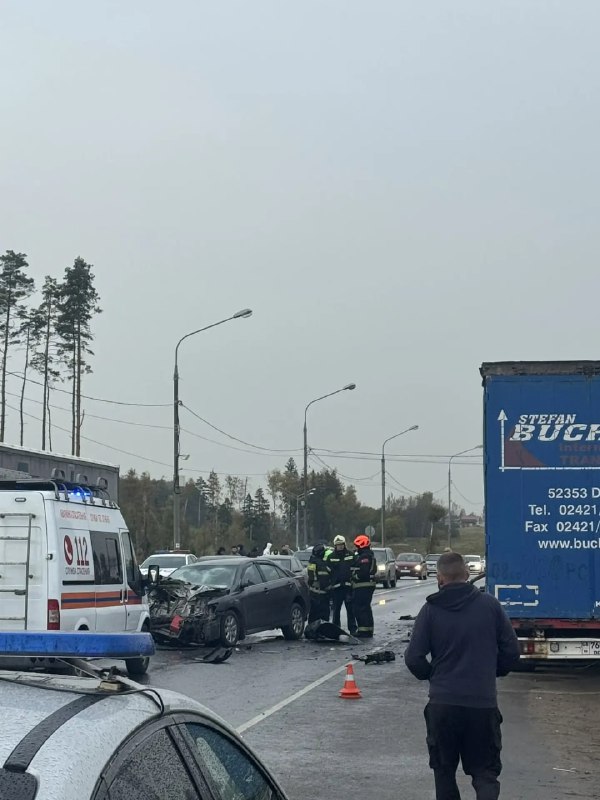 Санавиация Забрала Пострадавшего с Ожогами После ДТП